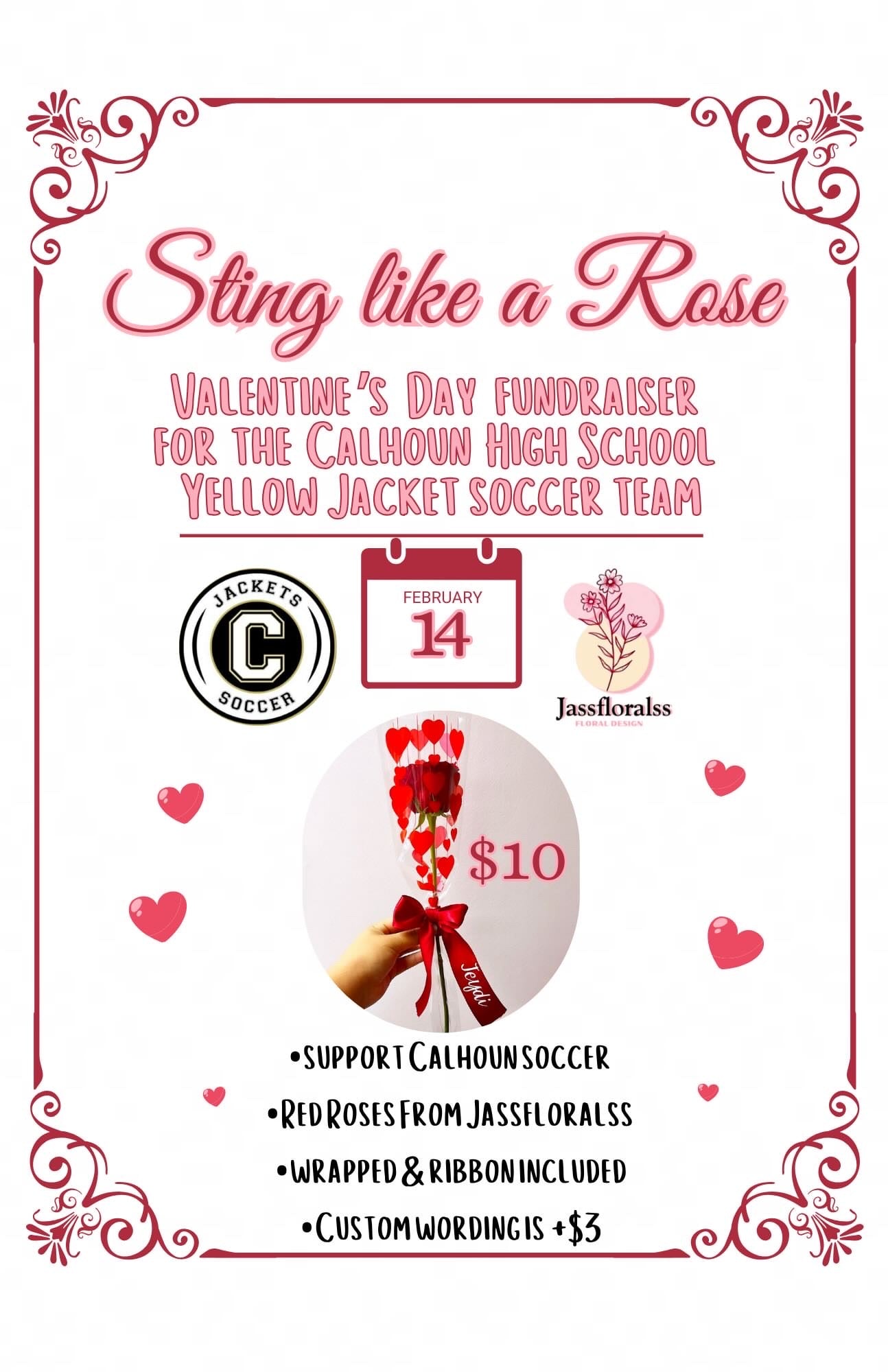 STING 🐝 like a ROSE 🌹