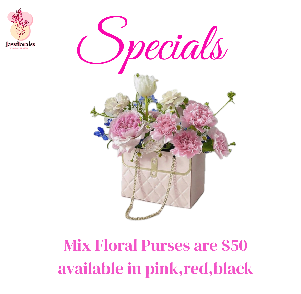 MIX FLORAL PURSE