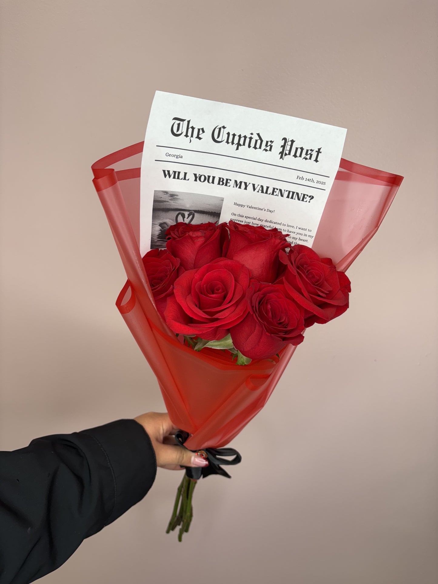 Half Dozen Red Roses Valentine's