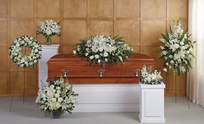 Peaceful Remembrance Funeral Floral Package