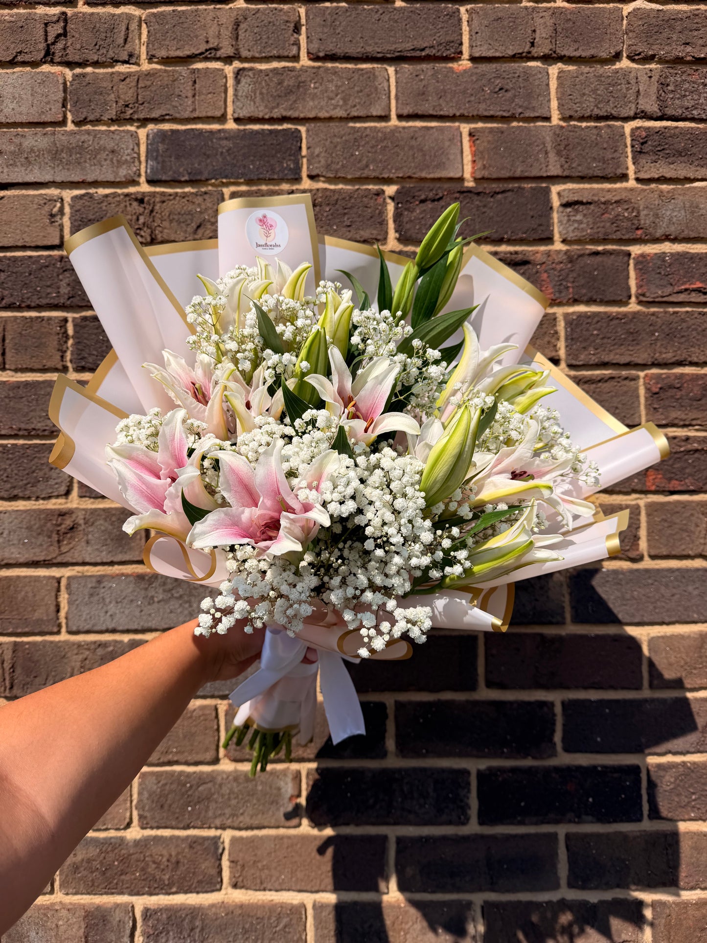 Blushing Lily Bouquet