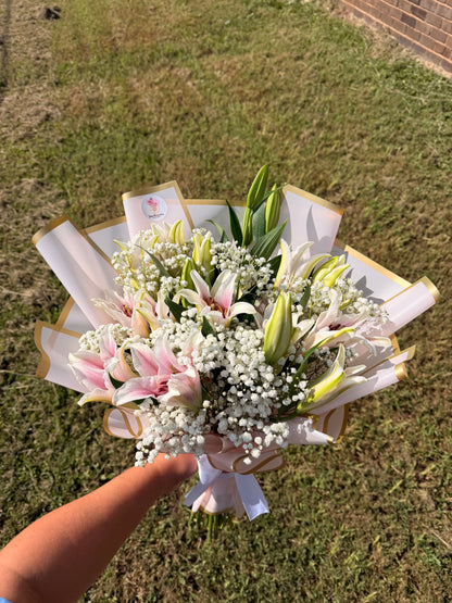 Blushing Lily Bouquet