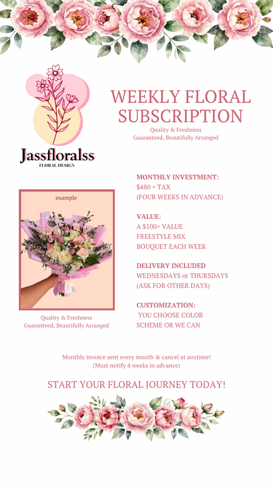 Weekly Floral Subscription