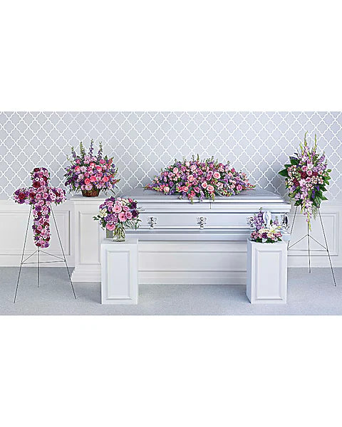Lavender Sympathy & Funeral Flowers Collection