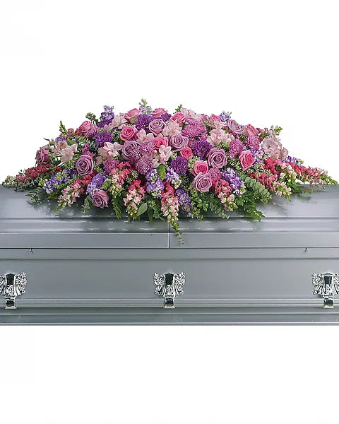 The Everlasting Embrace Casket Tribute