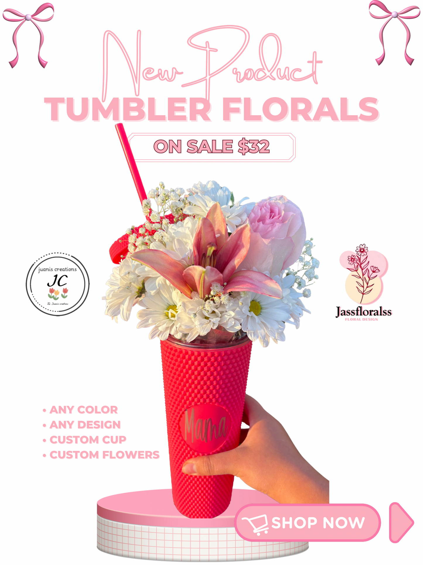 Tumbler Florals