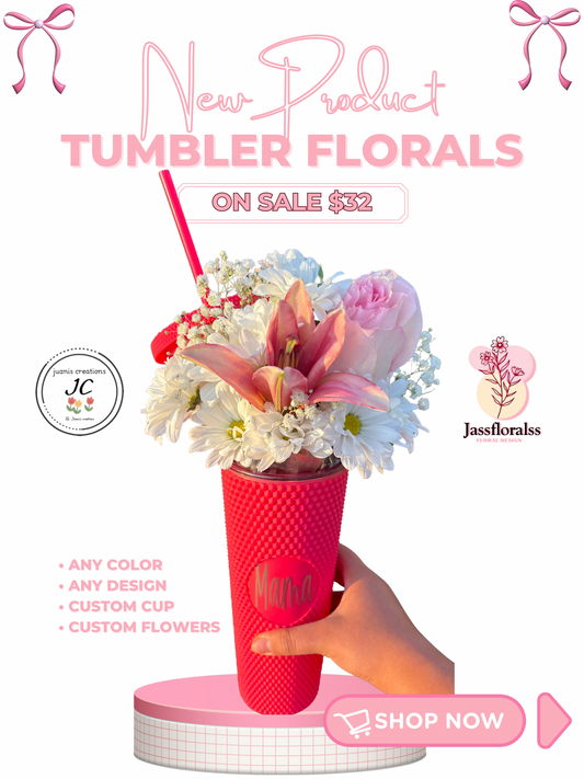 Tumbler Florals