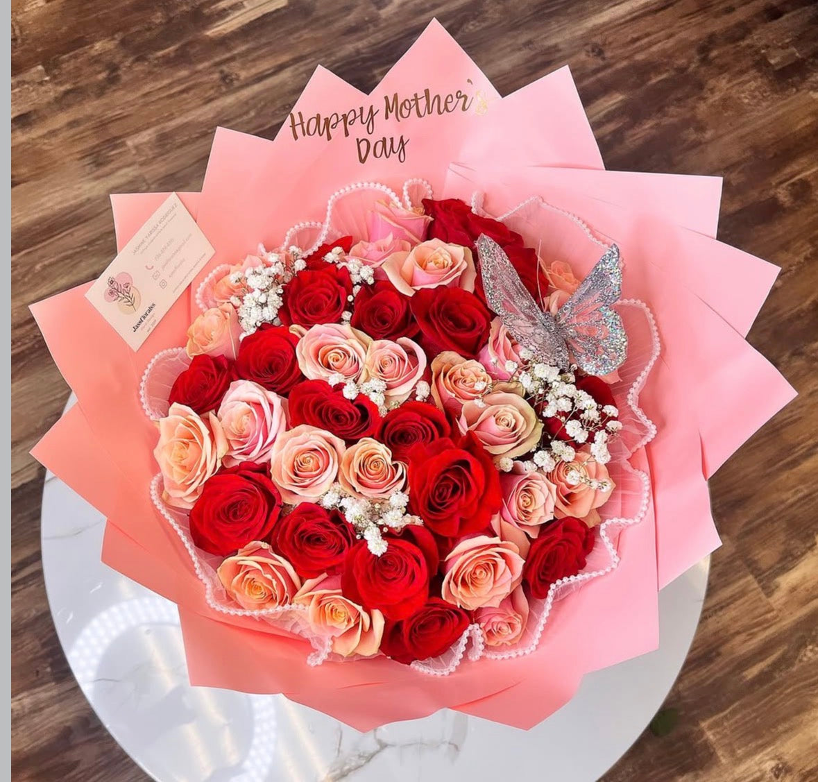 Blushing Love Bouquet