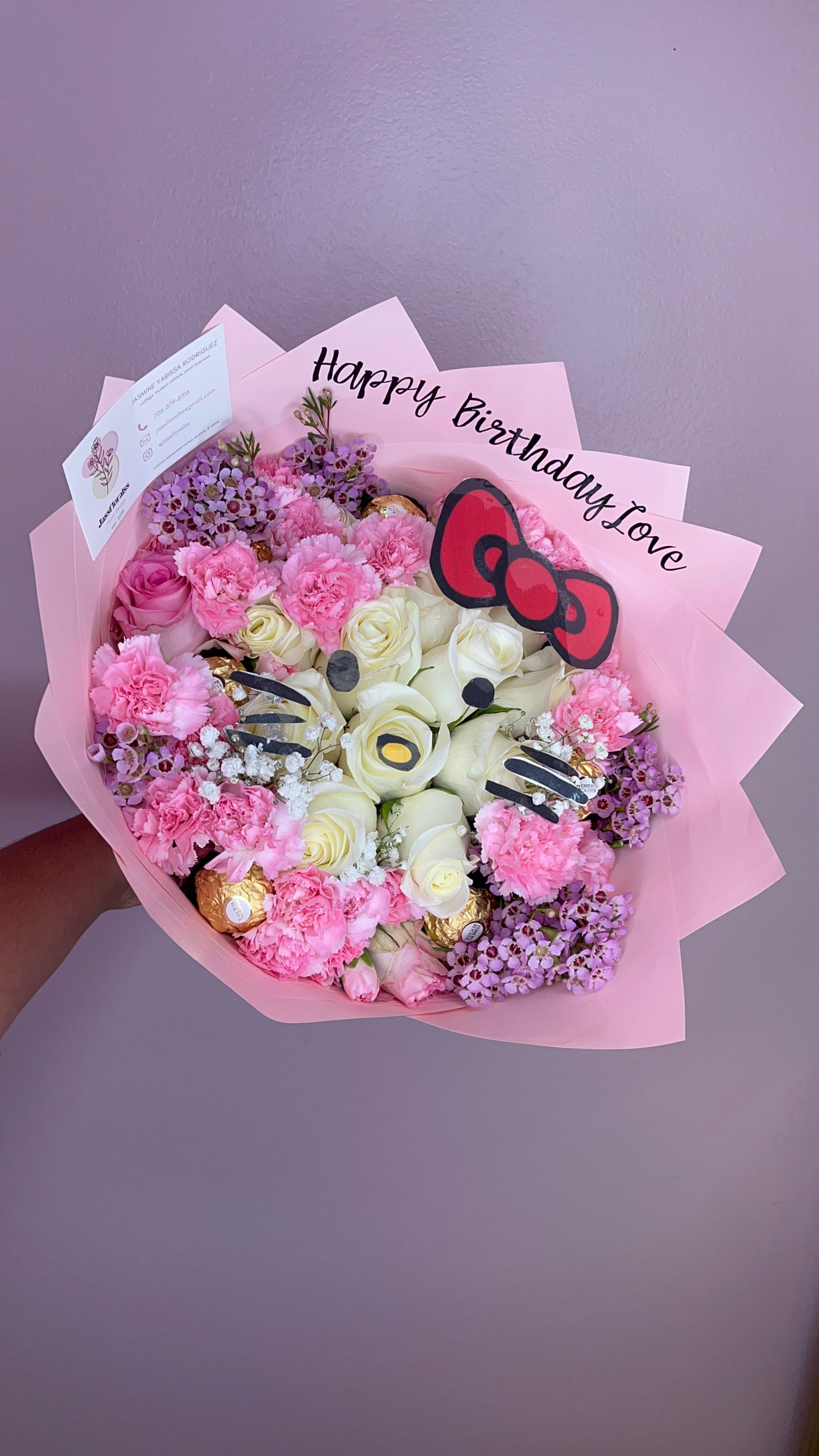 Hello Kitty Mix Flower Bouquet