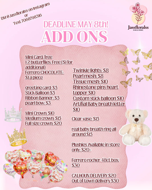 ✨ Add-Ons — Click Here ✨