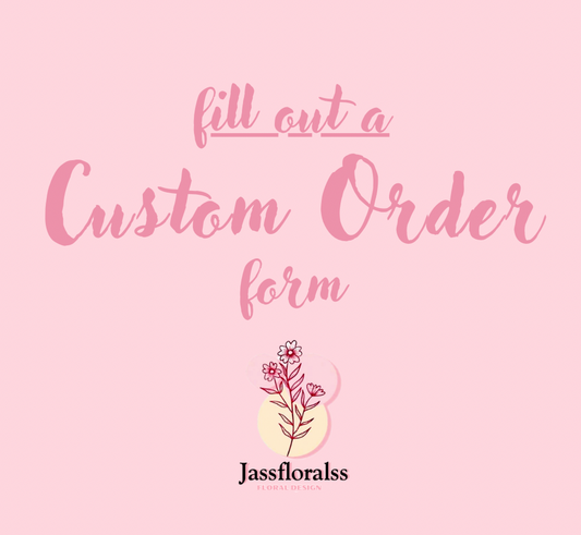 Custom Order Form