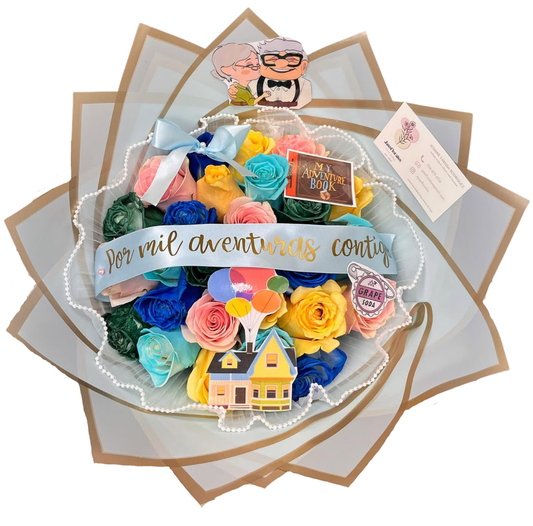 The "Our Adventure Book" Bouquet