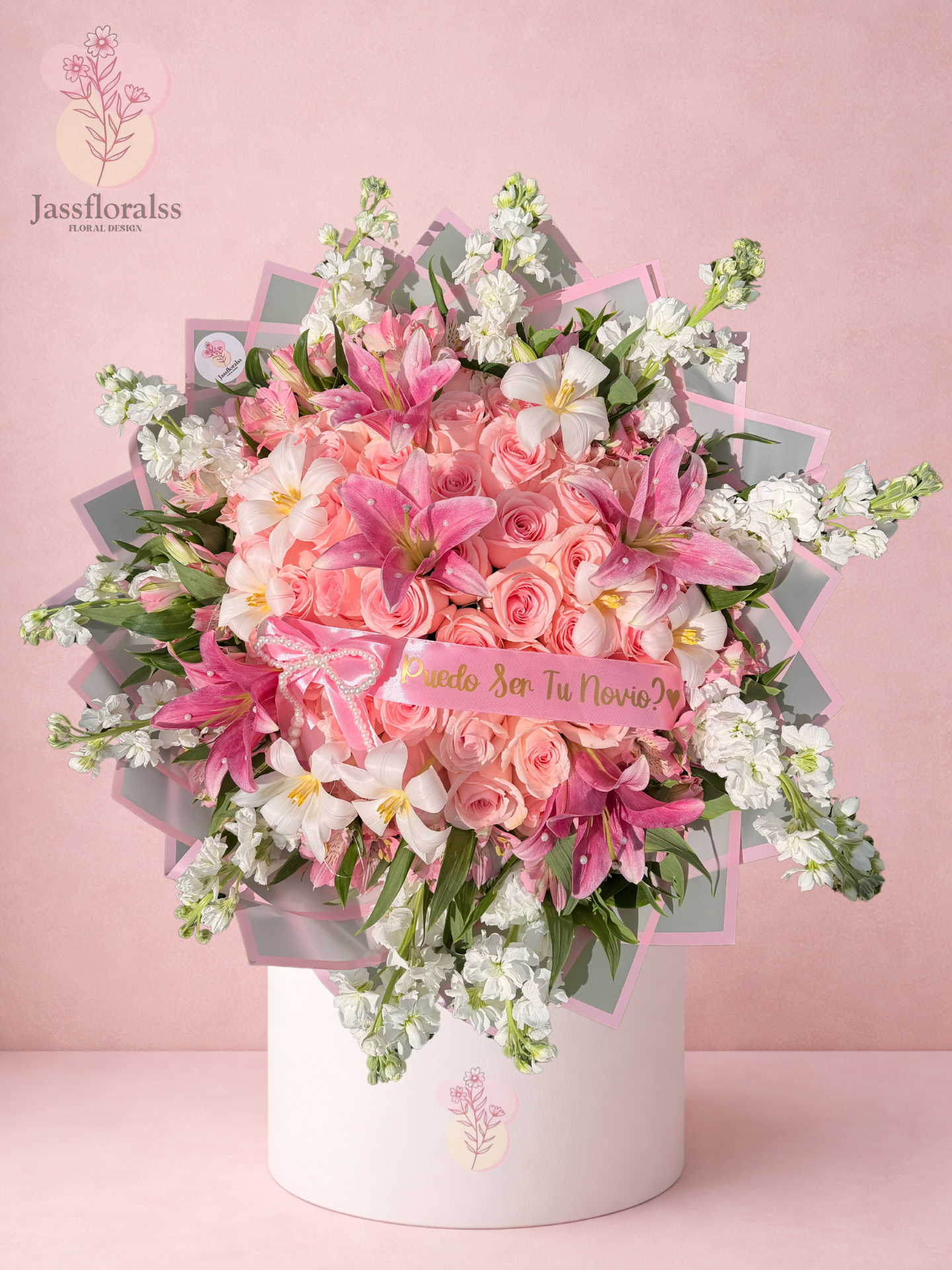 My Blossom | Rose & Lily Bouquet