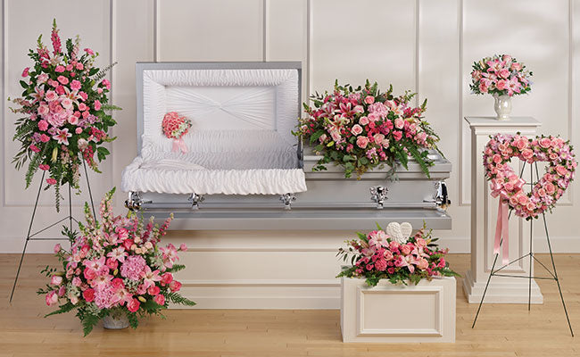 Forever in Bloom Funeral Floral Package